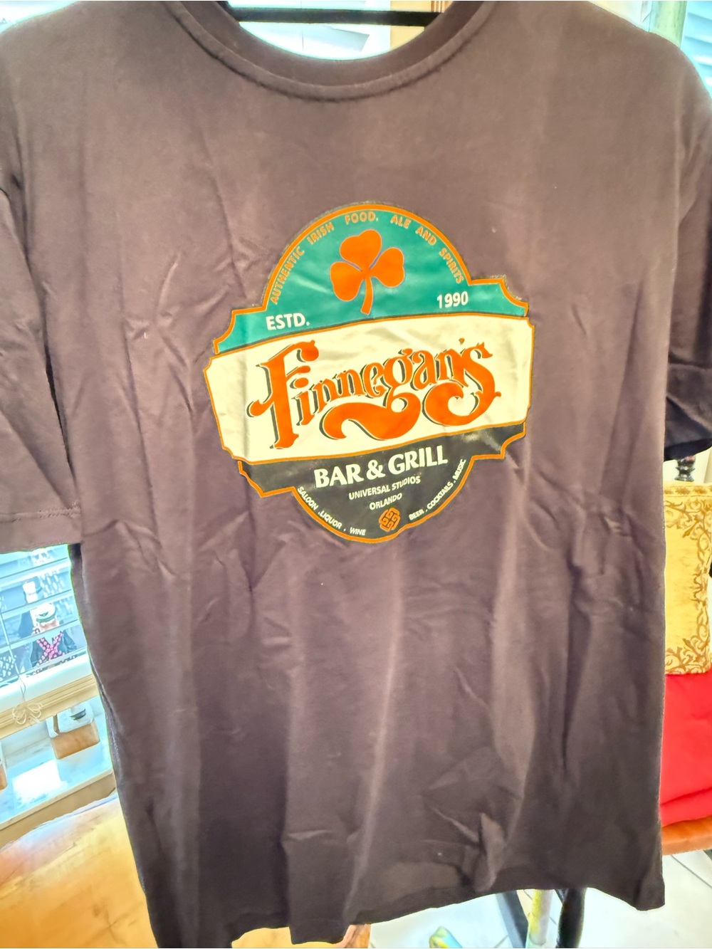 Bar & Grill Graphic Tee - Black